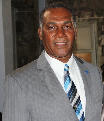 Premier of Nevis Hon. Vance Amory moments after he received his Instruments of Appointment at the High Court in Charlestown on January 23, 2013